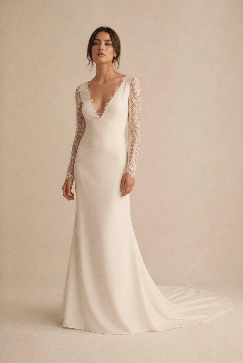 Amalia wedding gown by DILWIEN BRIDAL