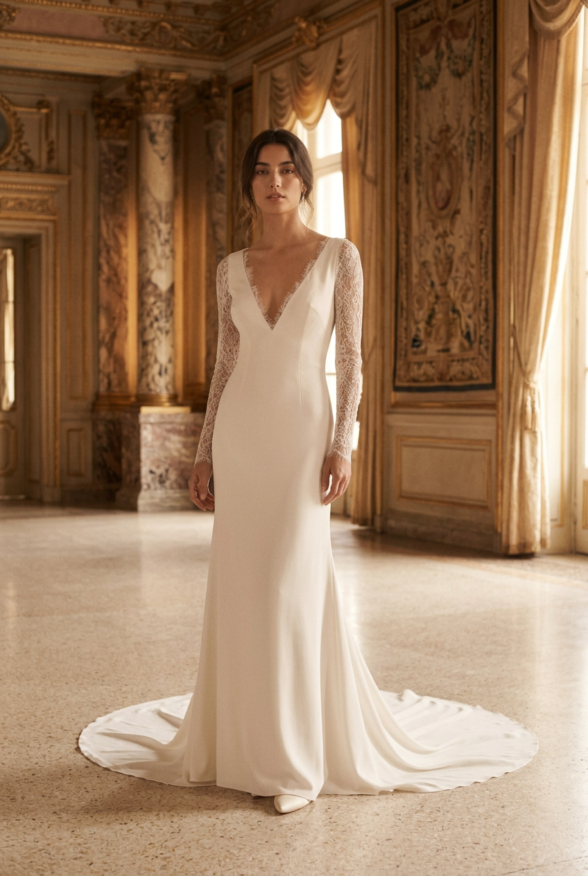 Amalia wedding gown by DILWIEN BRIDAL