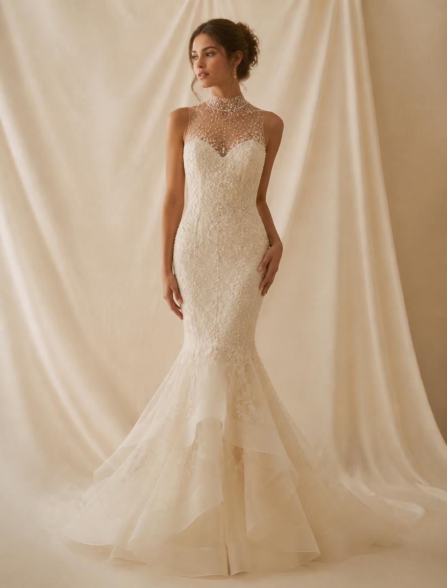 Lisette wedding gown by DILWIEN BRIDAL