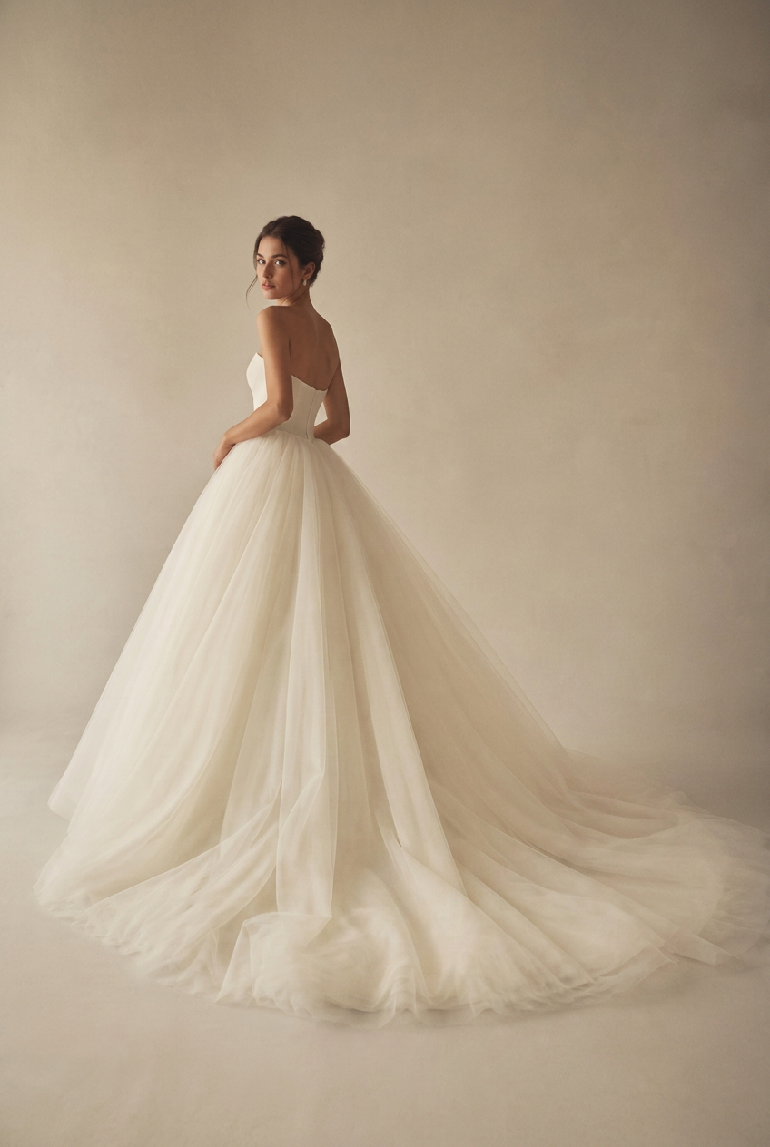 Mireille wedding gown by DILWIEN BRIDAL